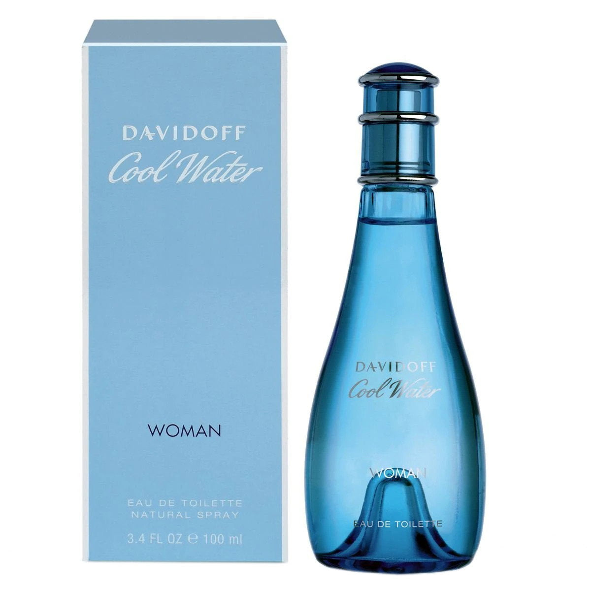 Davidoff, Cool Water, Água de Colónia, Para mulheres, 100 ml