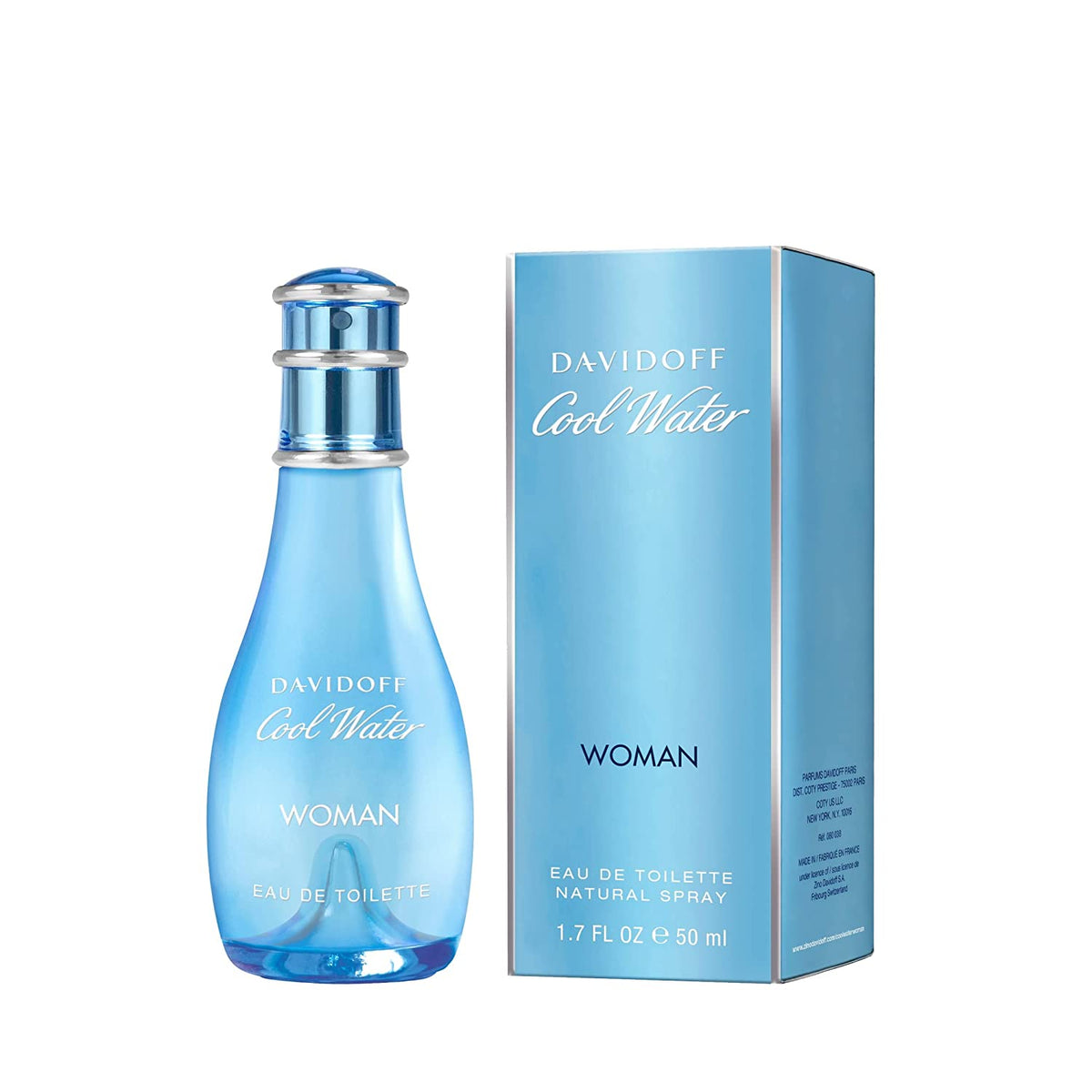 Davidoff, Cool Water, Água de Colónia, Para mulheres, 50 ml